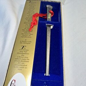 The Christmas Nail Ornament. The Very True Story Of The Christmas Nail 8"